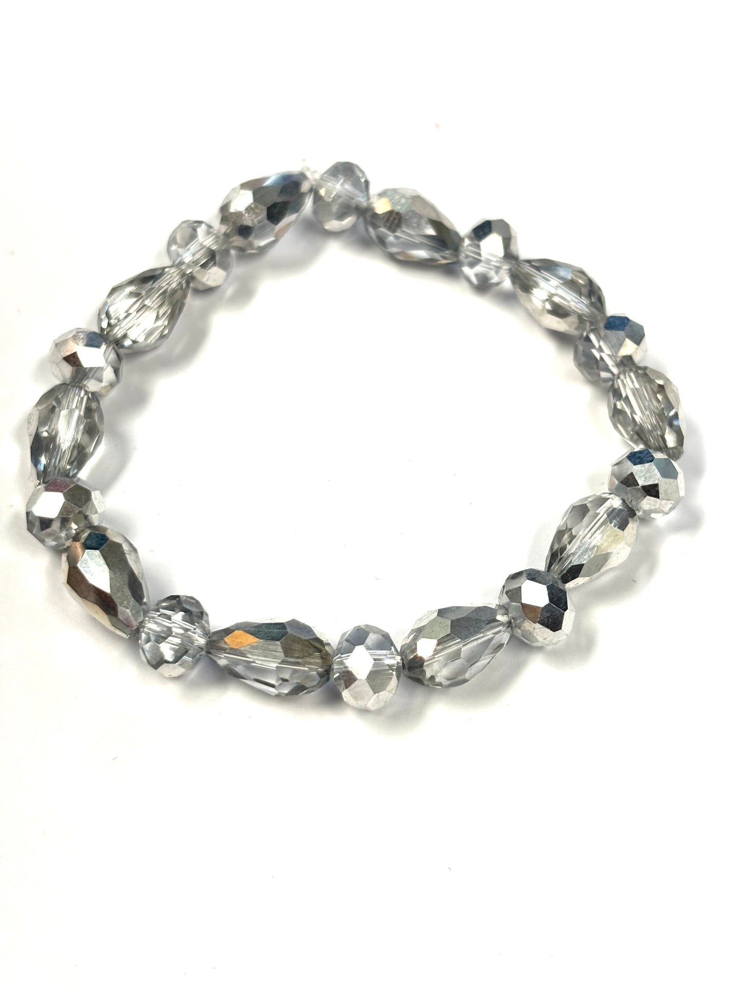 Glass beaded bracelet